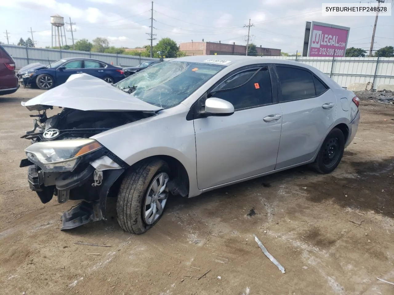 5YFBURHE1FP248578 2015 Toyota Corolla L