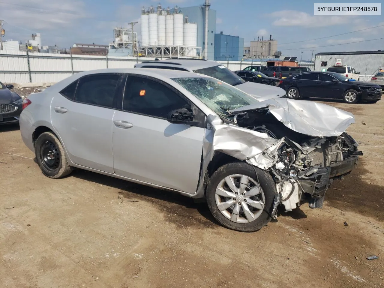 5YFBURHE1FP248578 2015 Toyota Corolla L