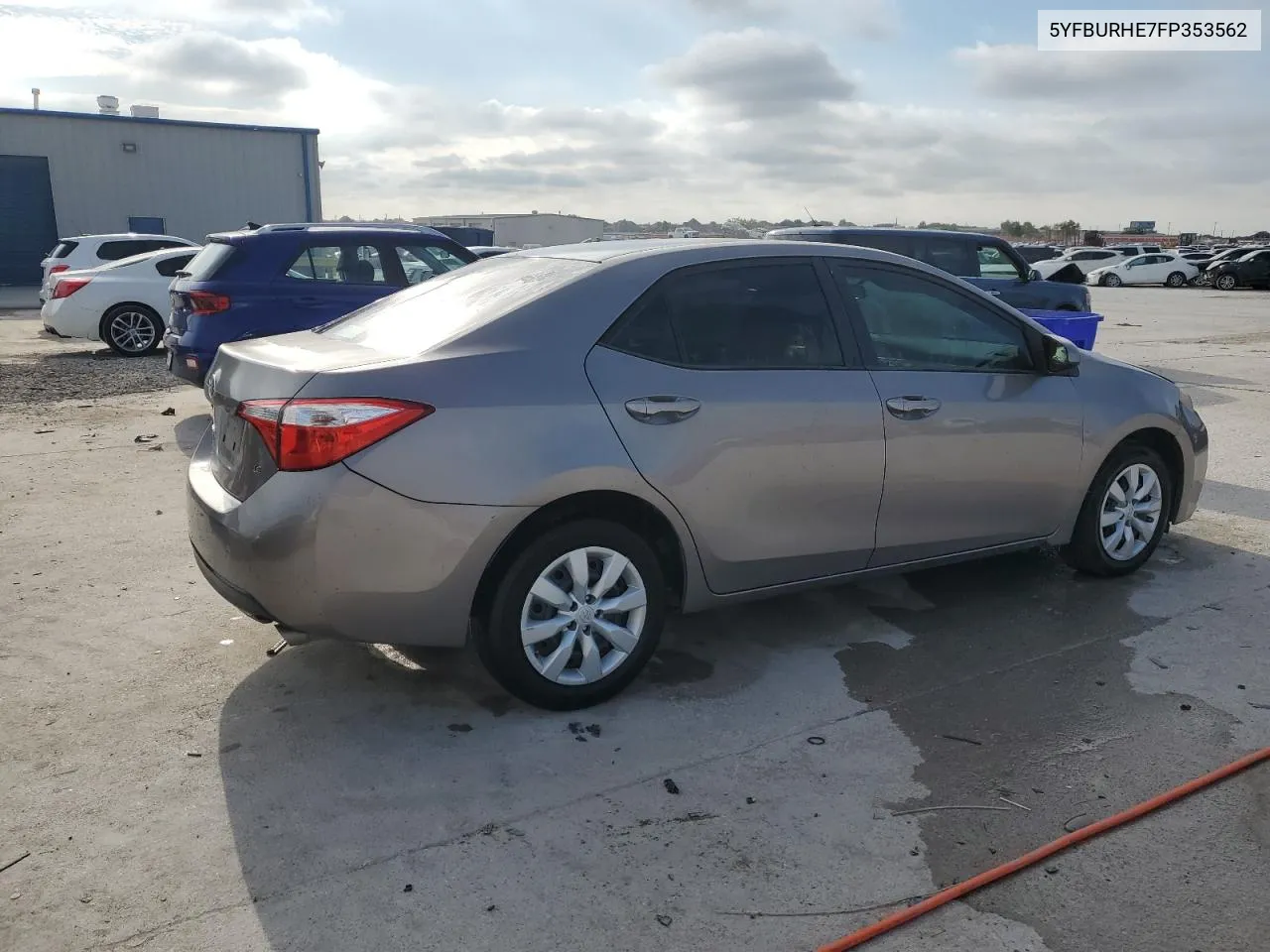 2015 Toyota Corolla L VIN: 5YFBURHE7FP353562 Lot: 69575064