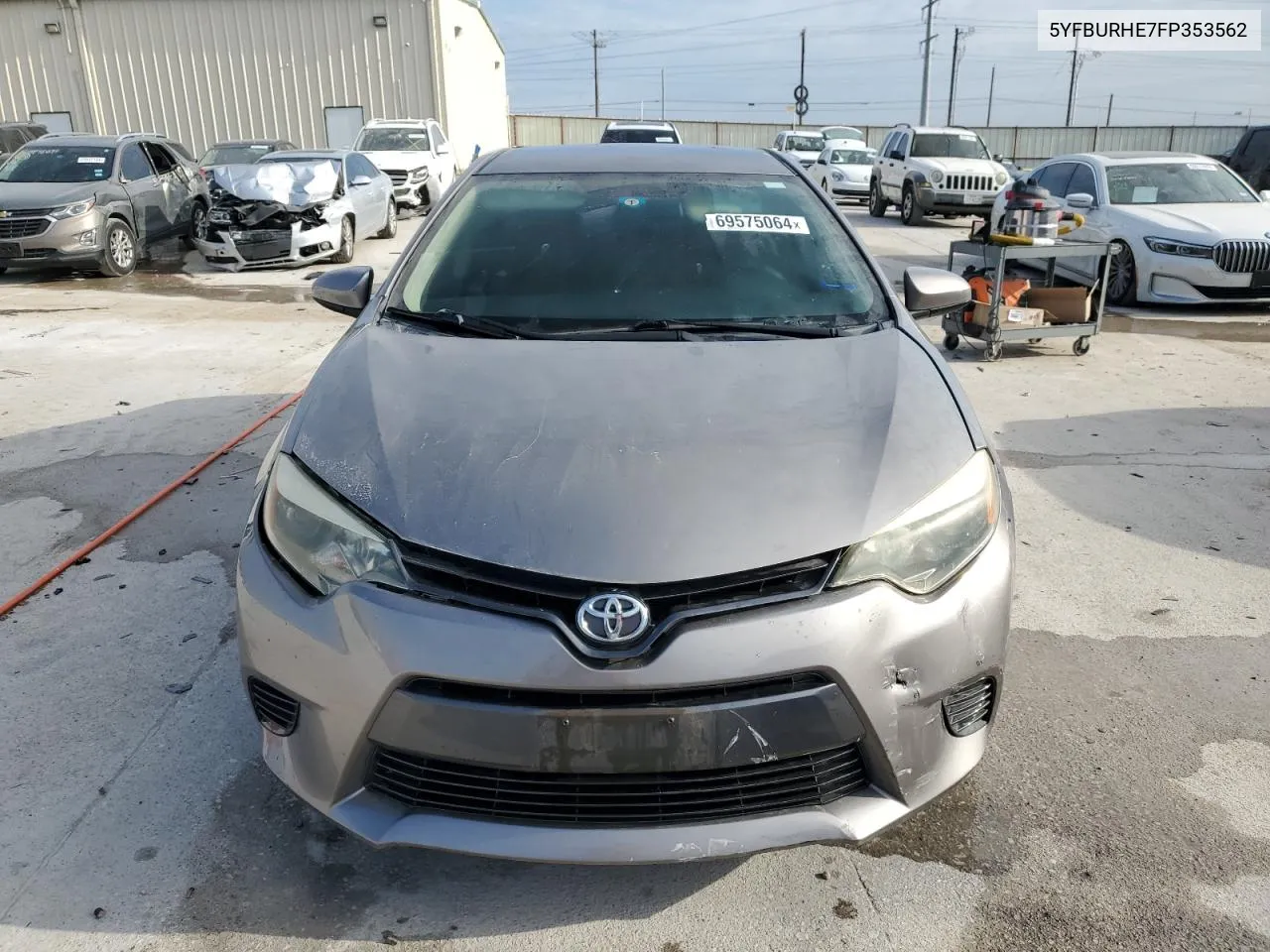 2015 Toyota Corolla L VIN: 5YFBURHE7FP353562 Lot: 69575064