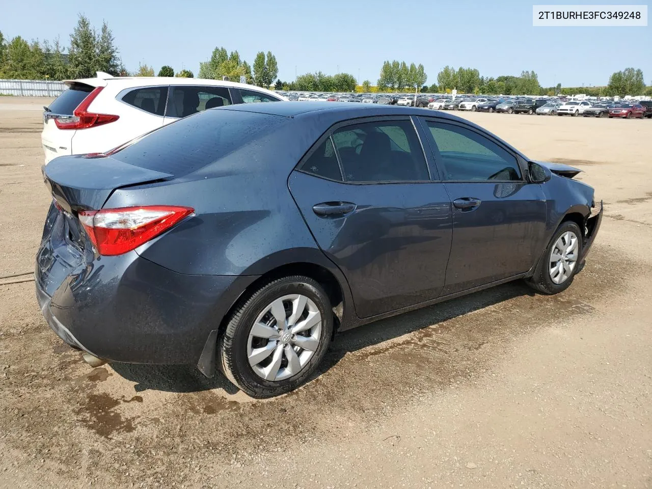 2015 Toyota Corolla L VIN: 2T1BURHE3FC349248 Lot: 70315584