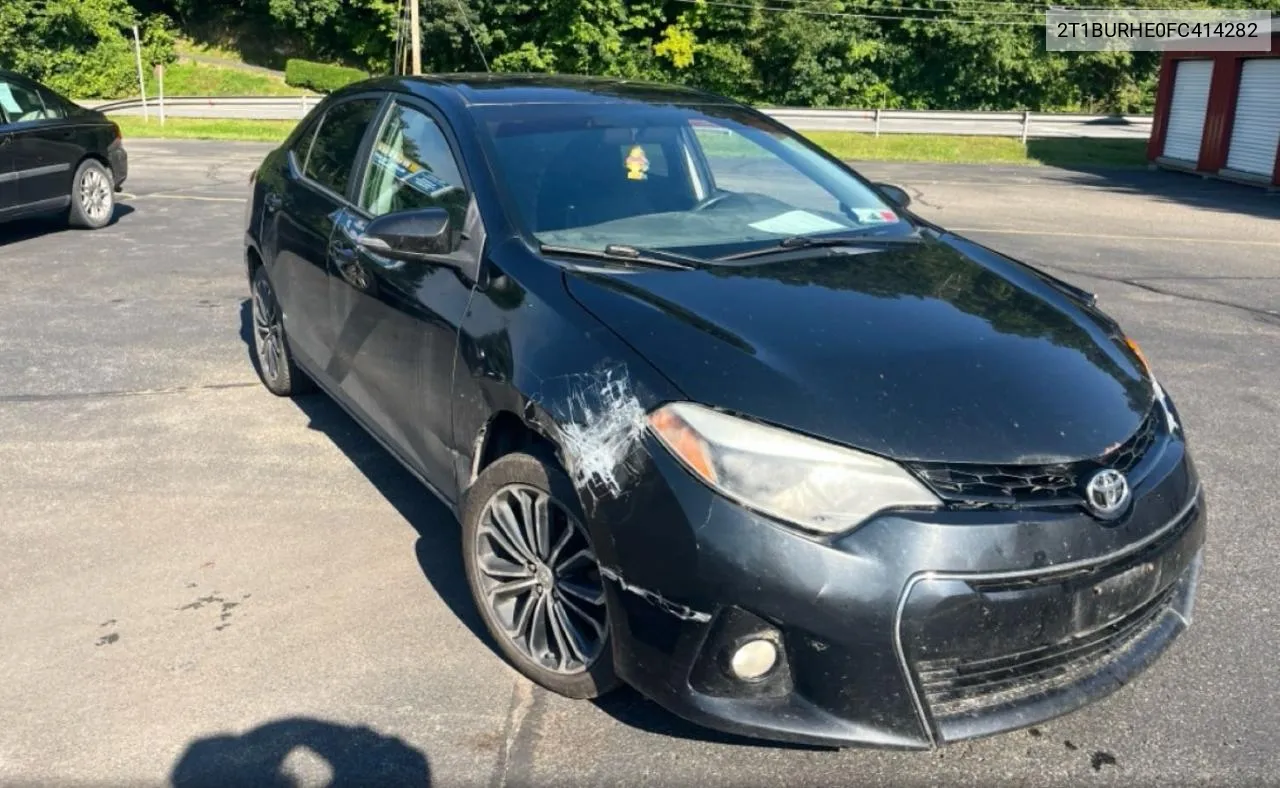 2015 Toyota Corolla L VIN: 2T1BURHE0FC414282 Lot: 72290464