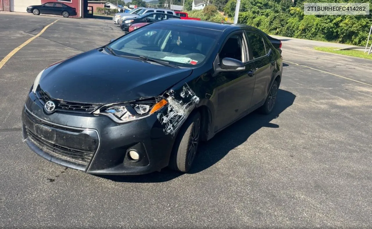 2015 Toyota Corolla L VIN: 2T1BURHE0FC414282 Lot: 72290464