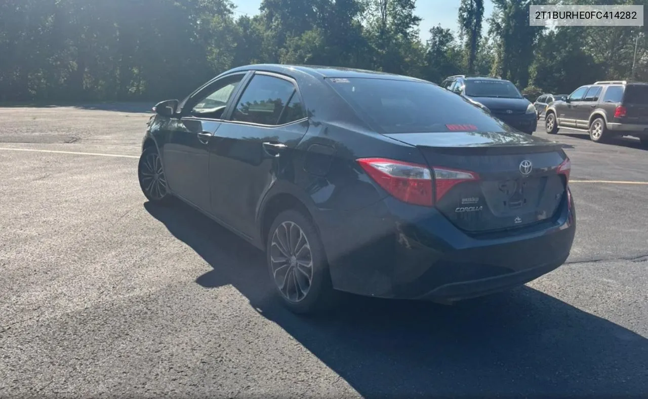 2015 Toyota Corolla L VIN: 2T1BURHE0FC414282 Lot: 72290464