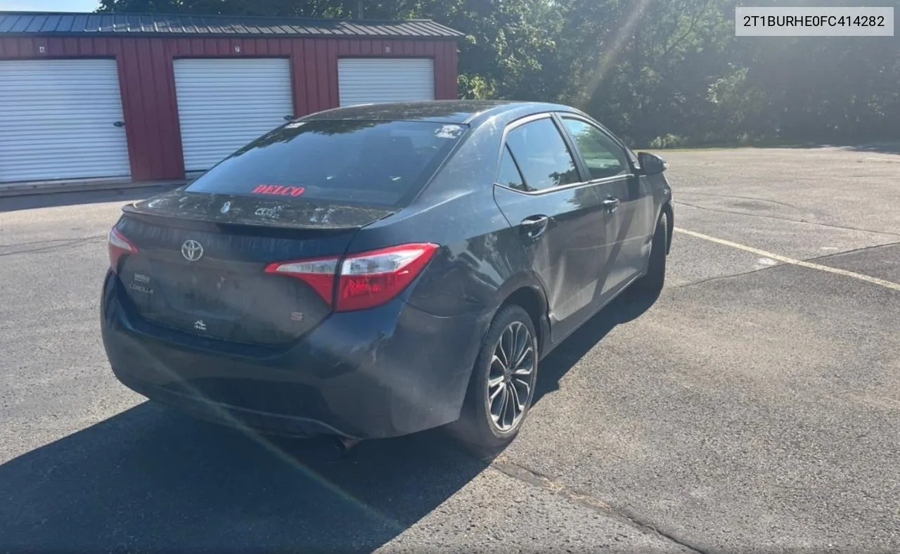 2015 Toyota Corolla L VIN: 2T1BURHE0FC414282 Lot: 72290464