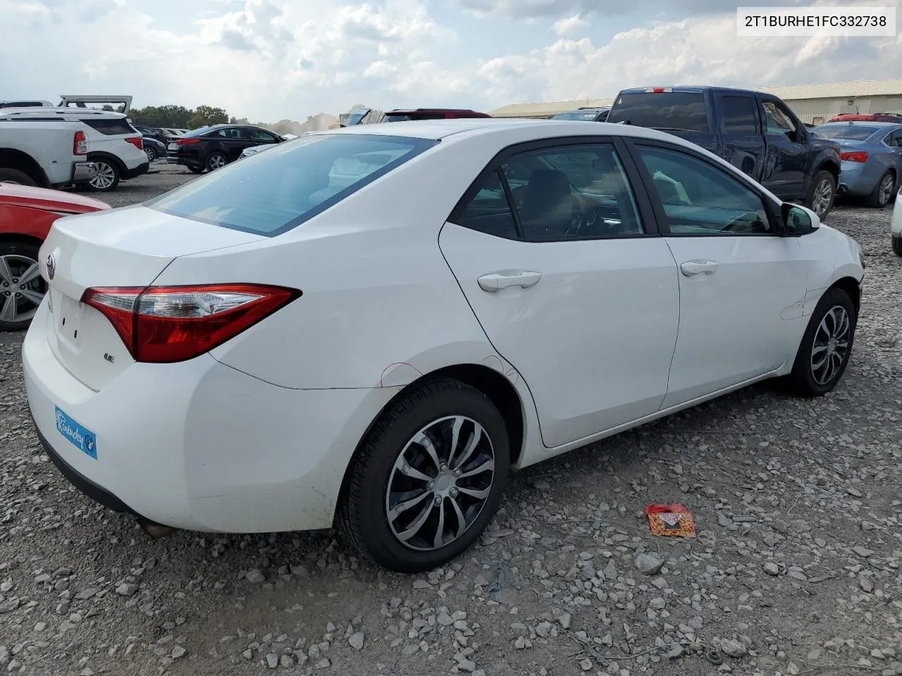 2T1BURHE1FC332738 2015 Toyota Corolla L