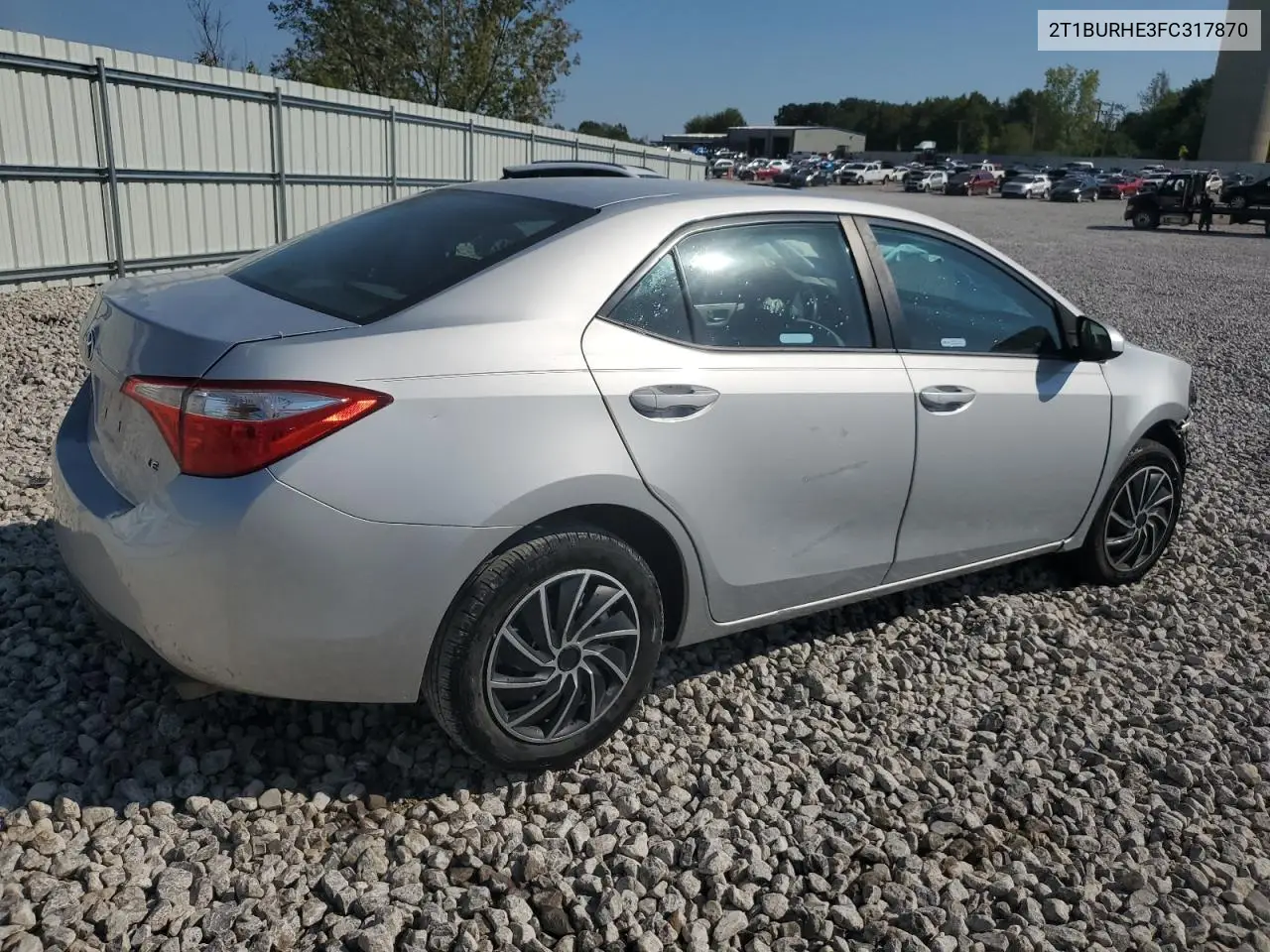 2T1BURHE3FC317870 2015 Toyota Corolla L