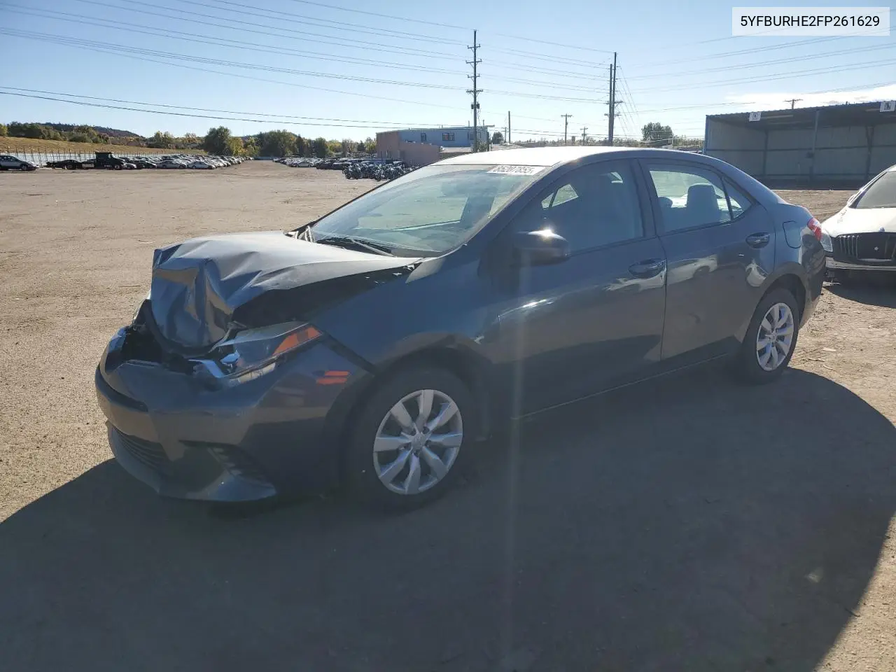 5YFBURHE2FP261629 2015 Toyota Corolla L