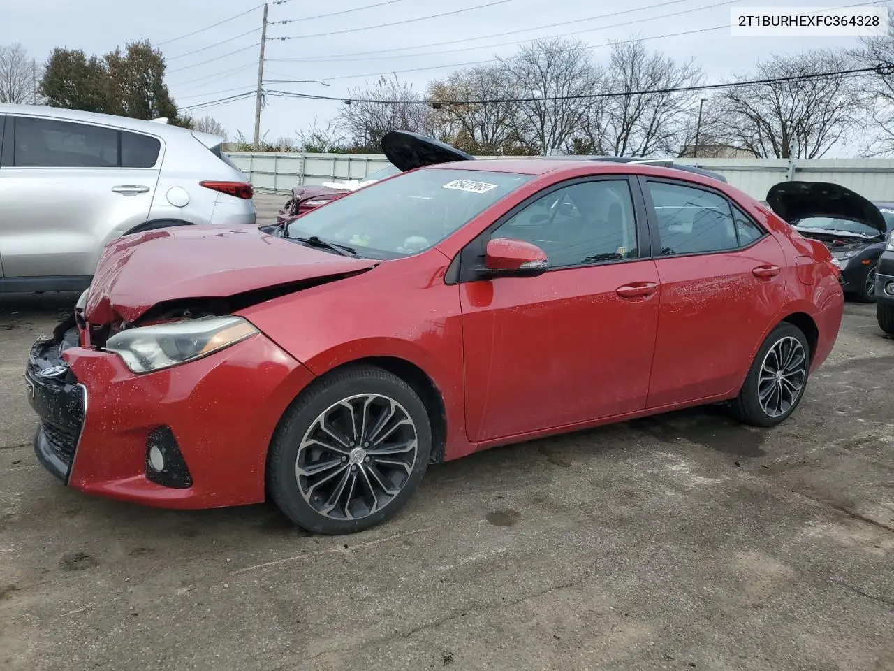 2T1BURHEXFC364328 2015 Toyota Corolla L