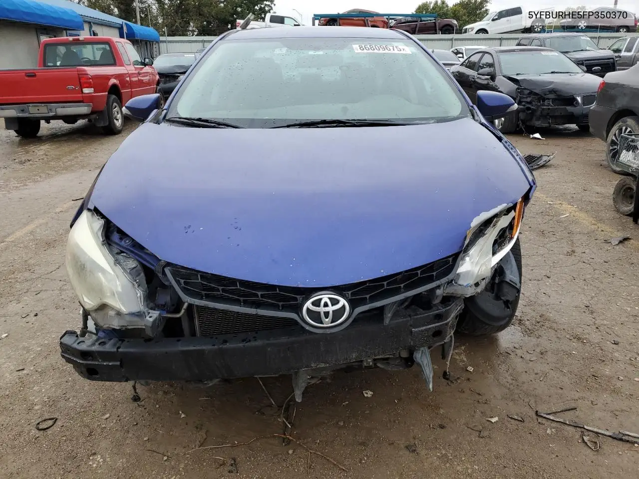 5YFBURHE5FP350370 2015 Toyota Corolla L