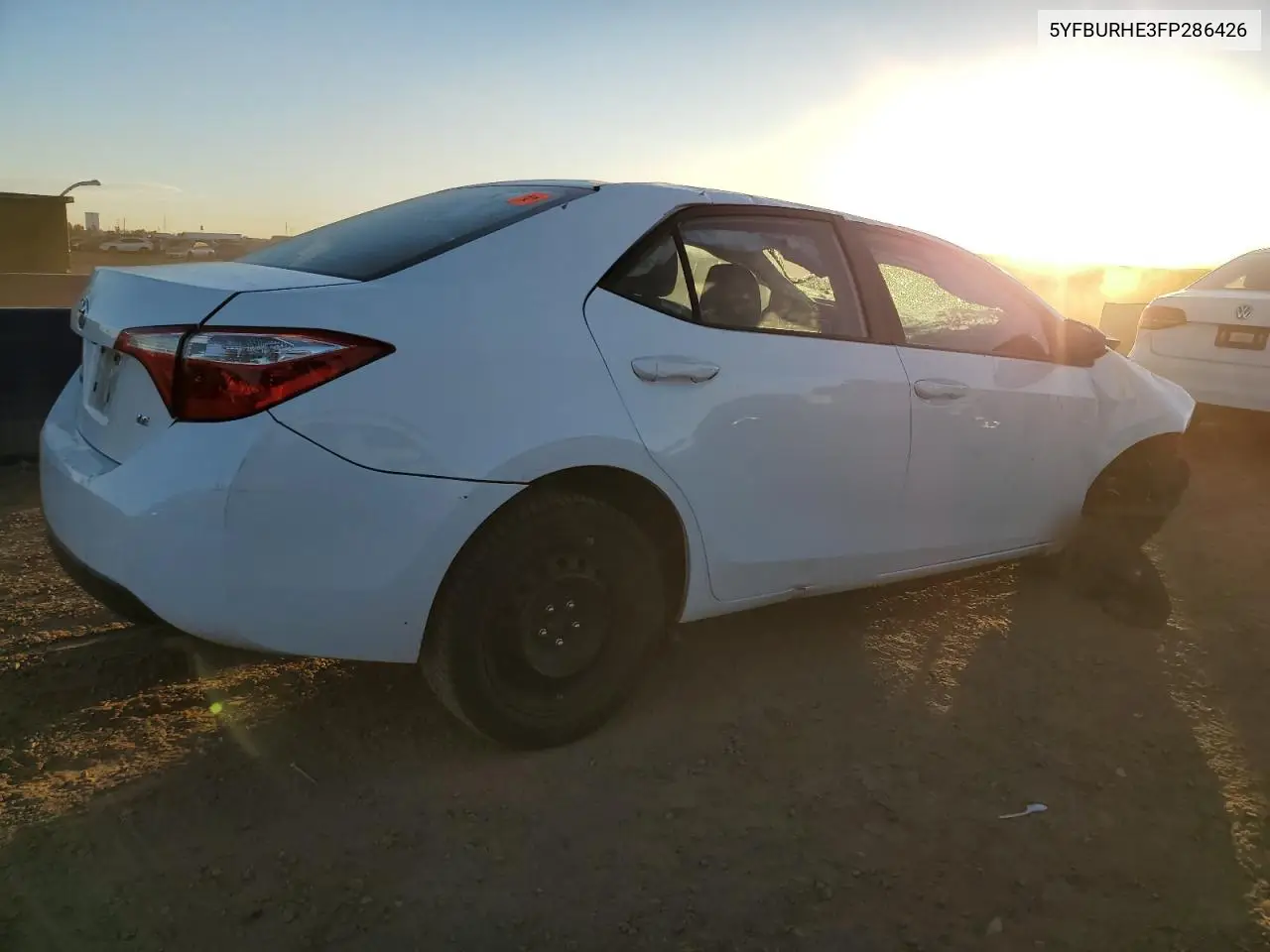 5YFBURHE3FP286426 2015 Toyota Corolla L