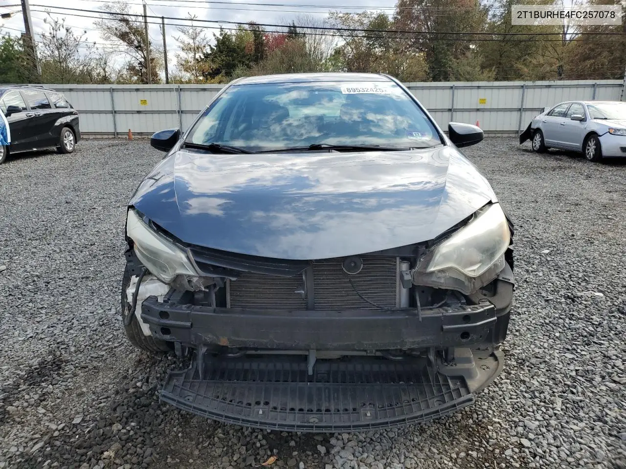 2T1BURHE4FC257078 2015 Toyota Corolla L