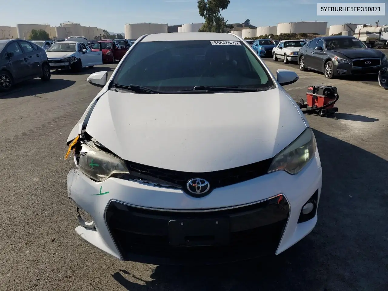 5YFBURHE5FP350871 2015 Toyota Corolla L
