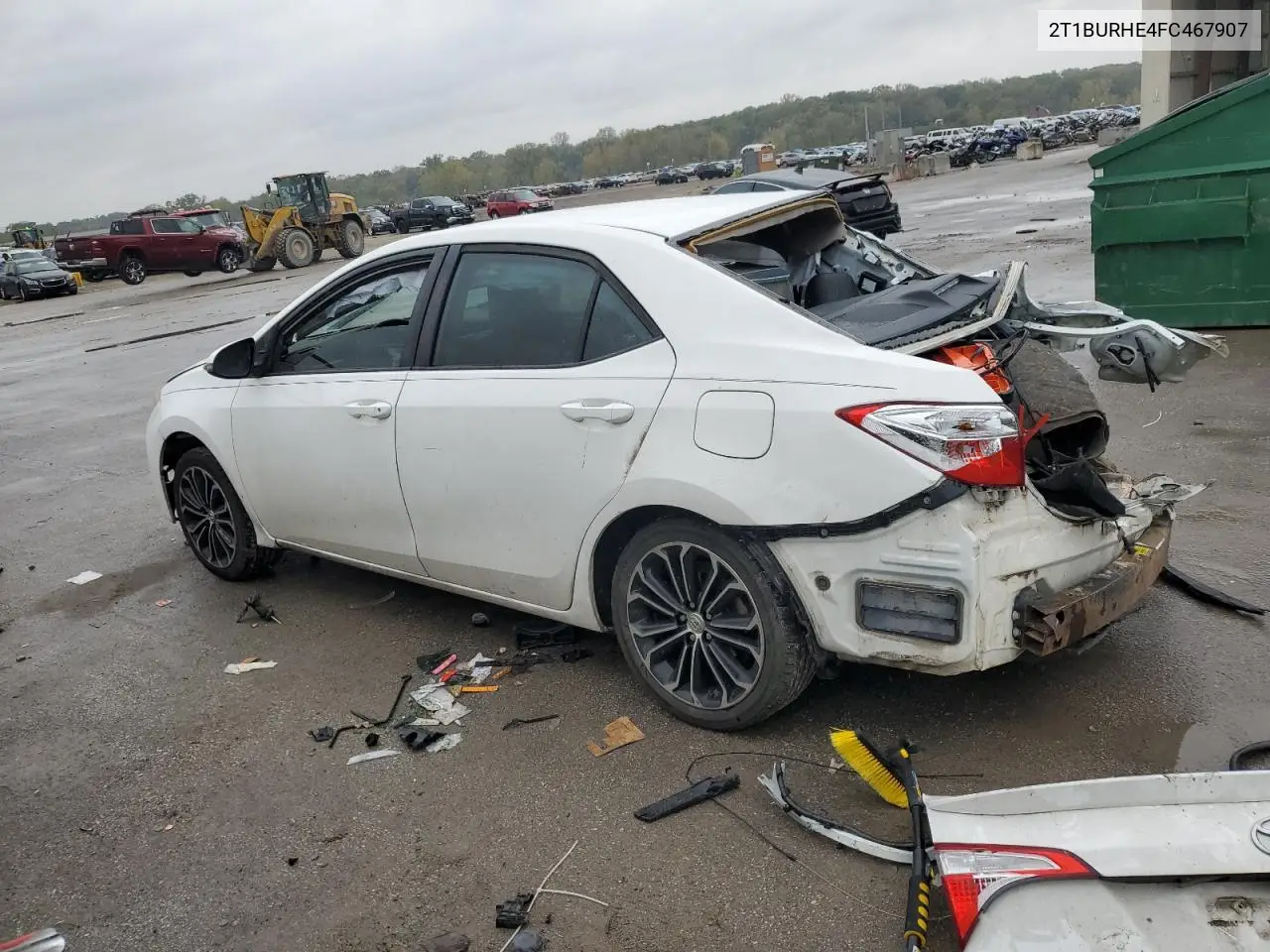 2T1BURHE4FC467907 2015 Toyota Corolla L
