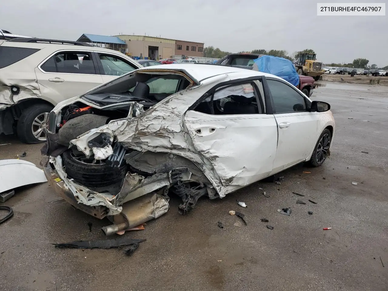 2T1BURHE4FC467907 2015 Toyota Corolla L