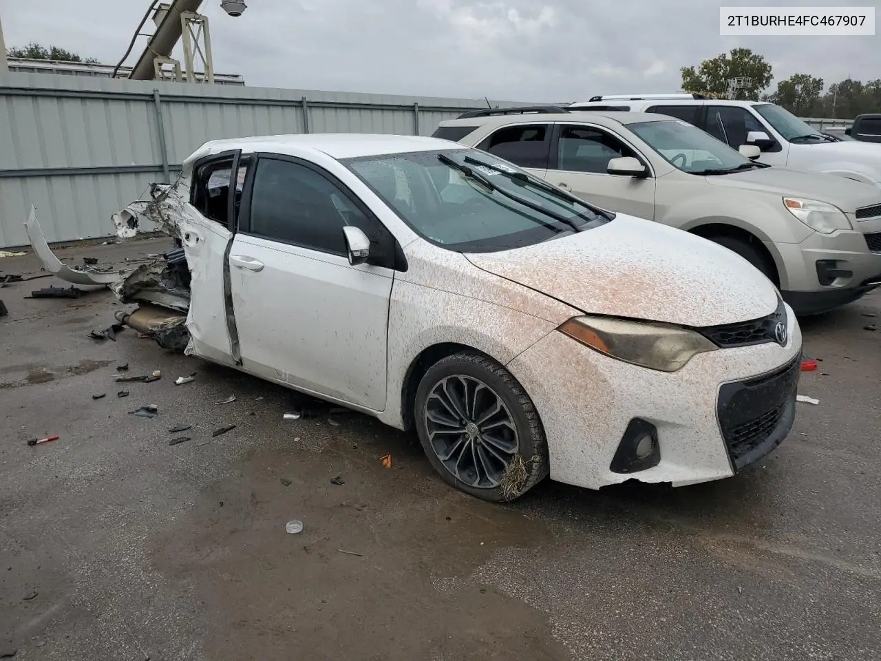 2T1BURHE4FC467907 2015 Toyota Corolla L