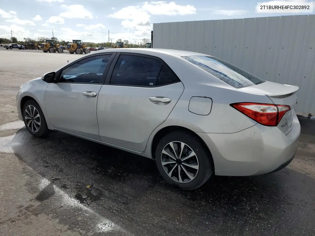 2T1BURHE4FC302892 2015 Toyota Corolla L