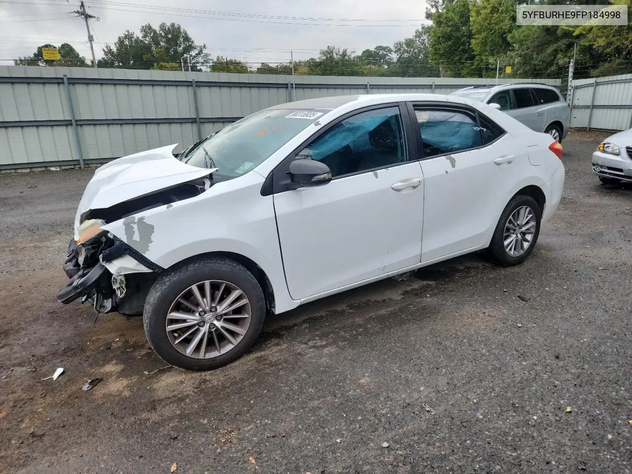5YFBURHE9FP184998 2015 Toyota Corolla L