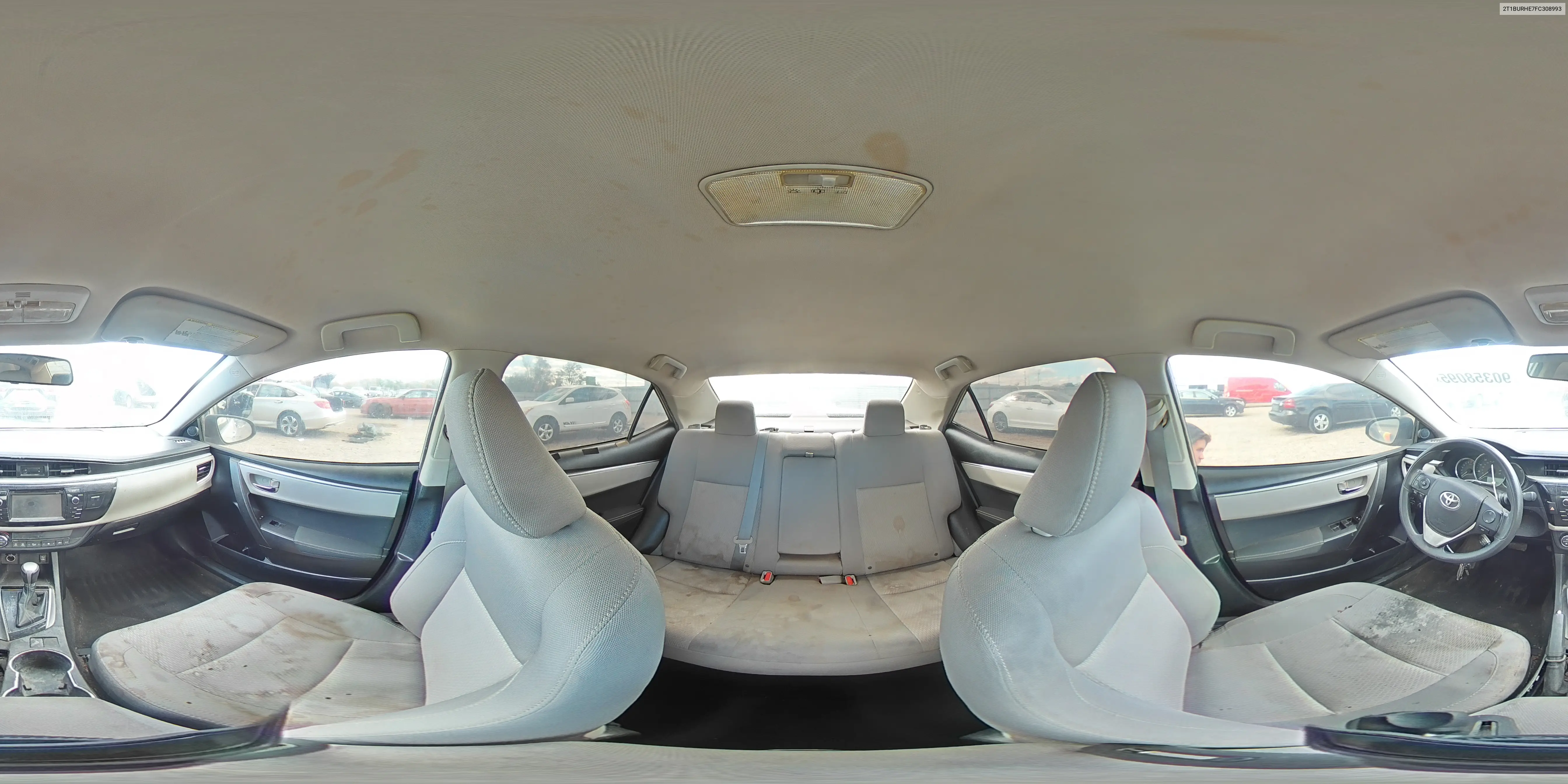 2T1BURHE7FC308993 2015 Toyota Corolla L