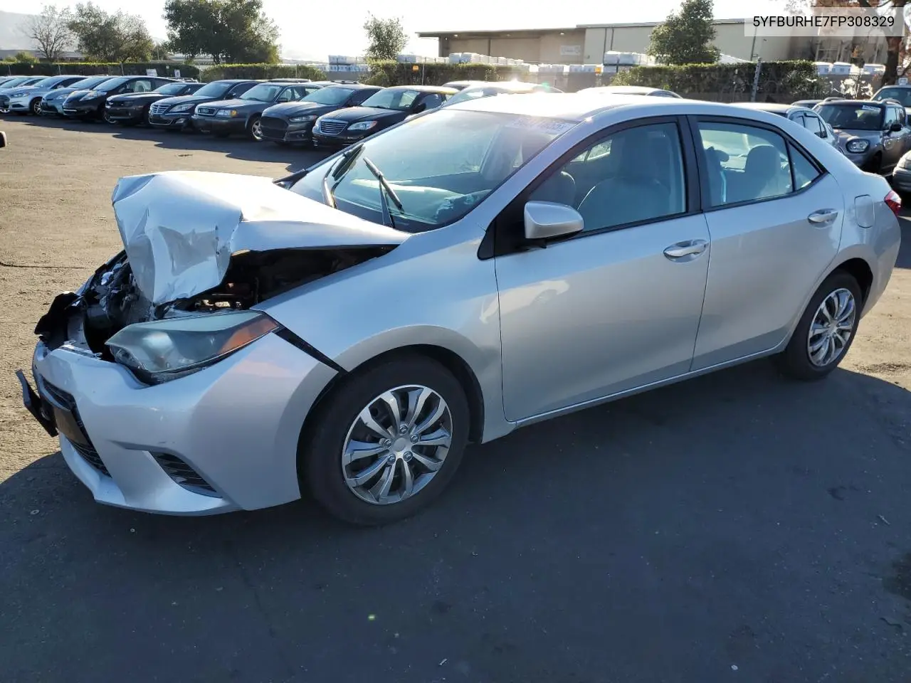 5YFBURHE7FP308329 2015 Toyota Corolla L