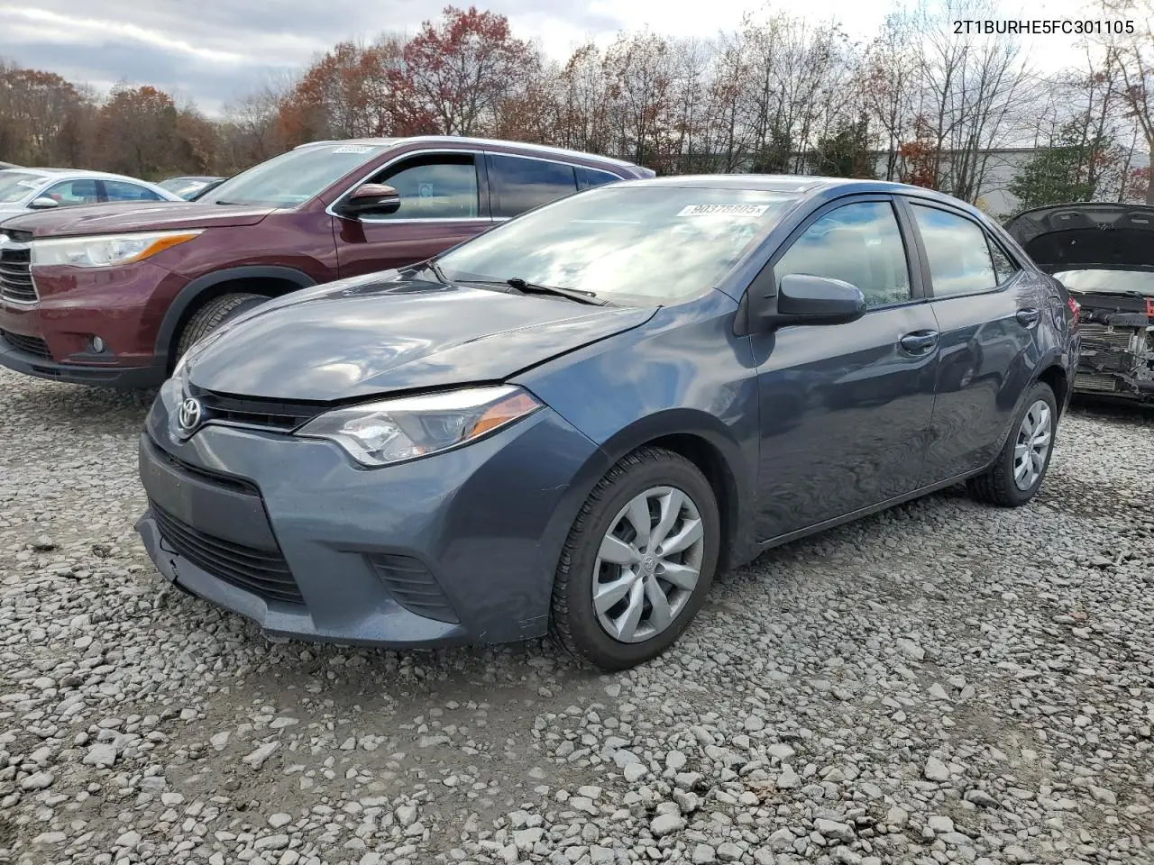2T1BURHE5FC301105 2015 Toyota Corolla L