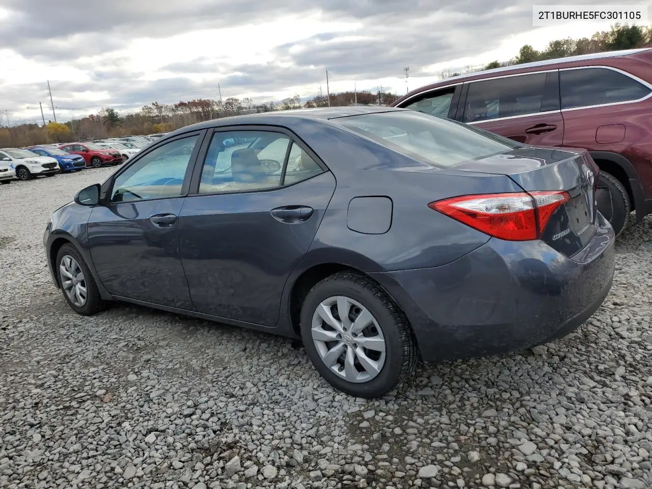 2T1BURHE5FC301105 2015 Toyota Corolla L