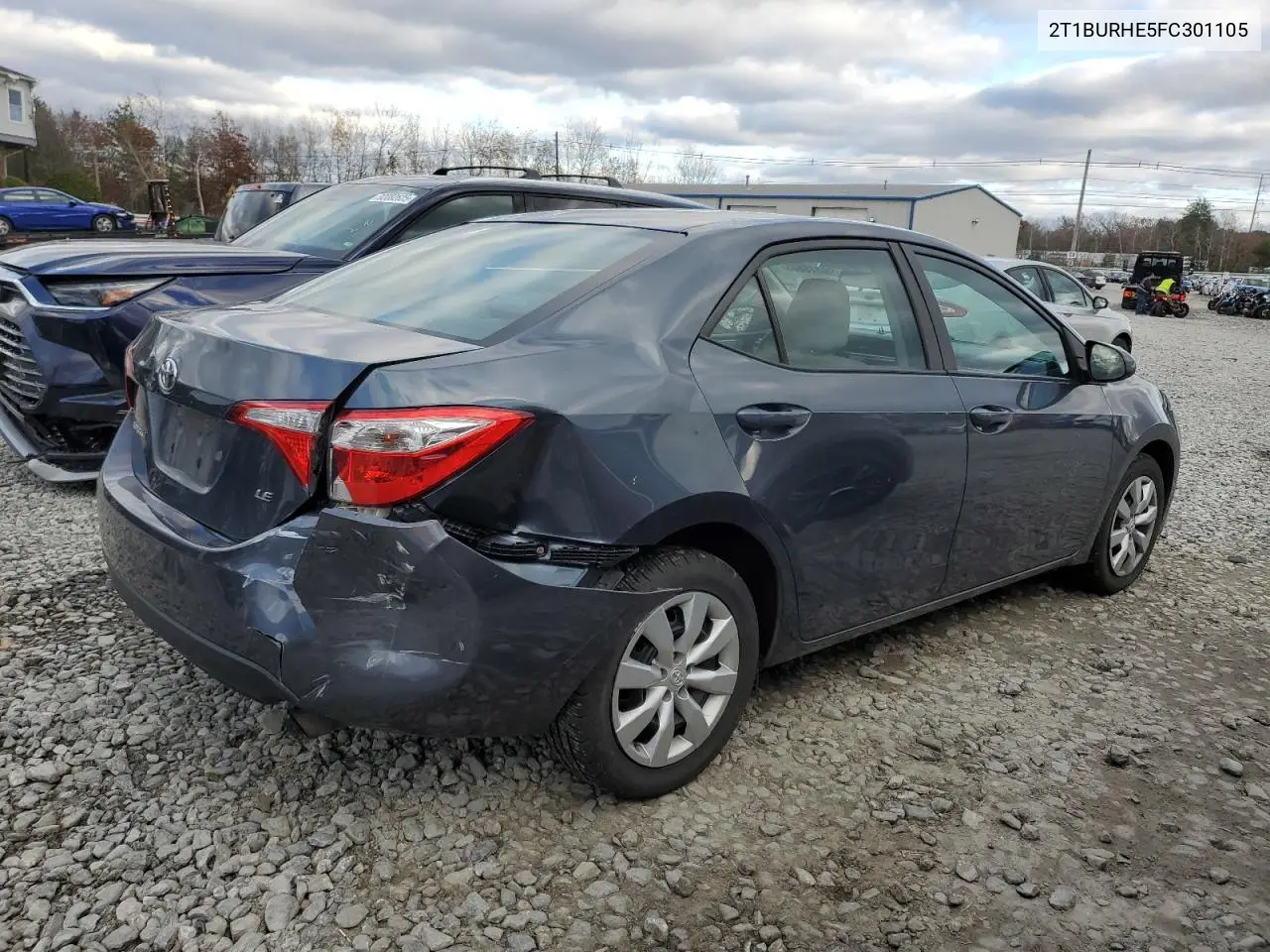 2T1BURHE5FC301105 2015 Toyota Corolla L