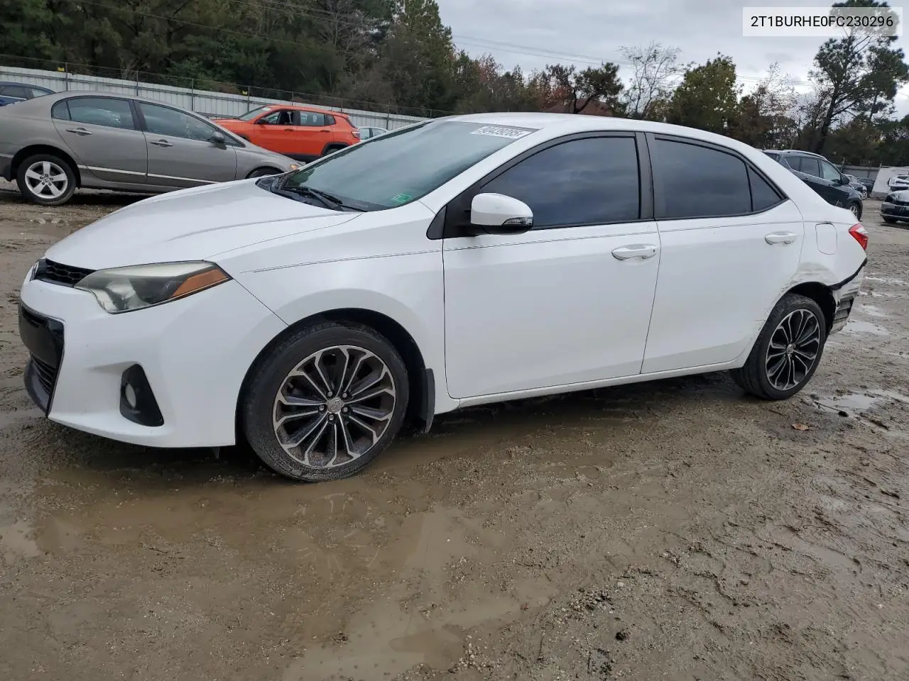 2T1BURHE0FC230296 2015 Toyota Corolla L