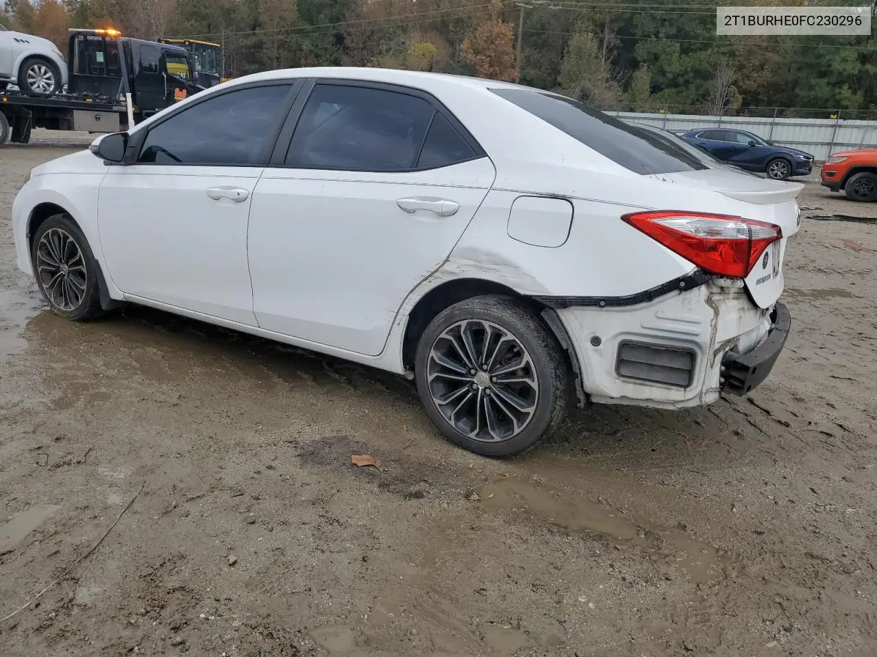 2T1BURHE0FC230296 2015 Toyota Corolla L