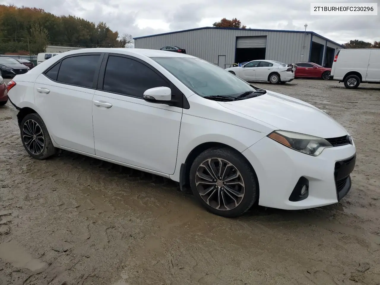2T1BURHE0FC230296 2015 Toyota Corolla L