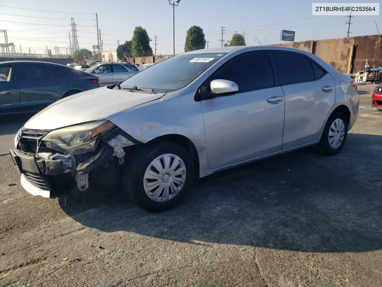 2T1BURHE4FC253564 2015 Toyota Corolla L