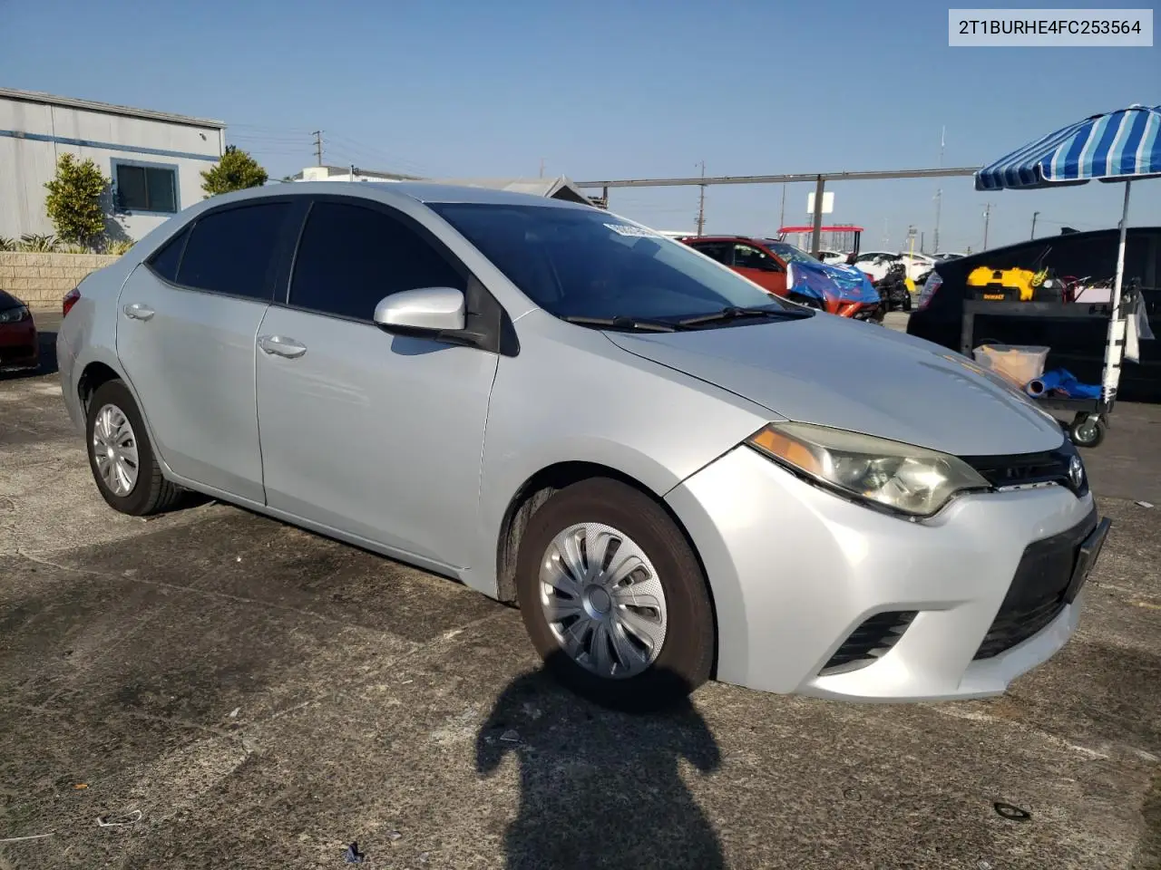 2T1BURHE4FC253564 2015 Toyota Corolla L