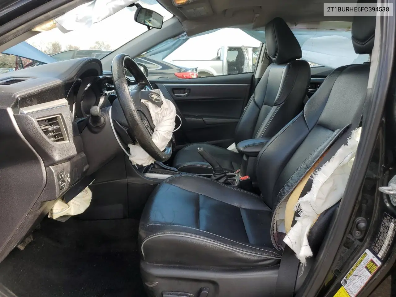 2T1BURHE6FC394538 2015 Toyota Corolla L