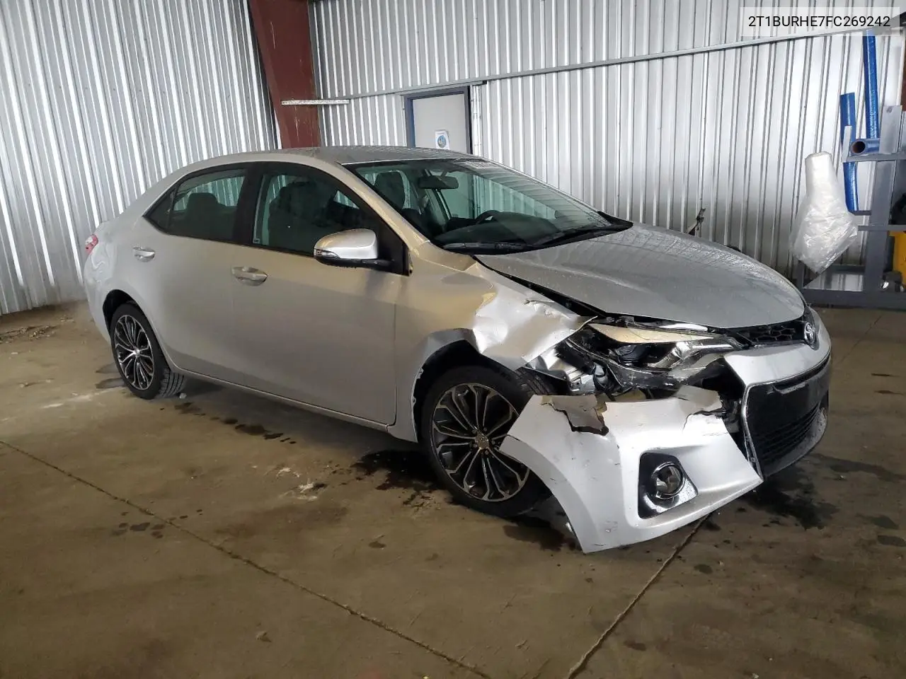 2T1BURHE7FC269242 2015 Toyota Corolla L