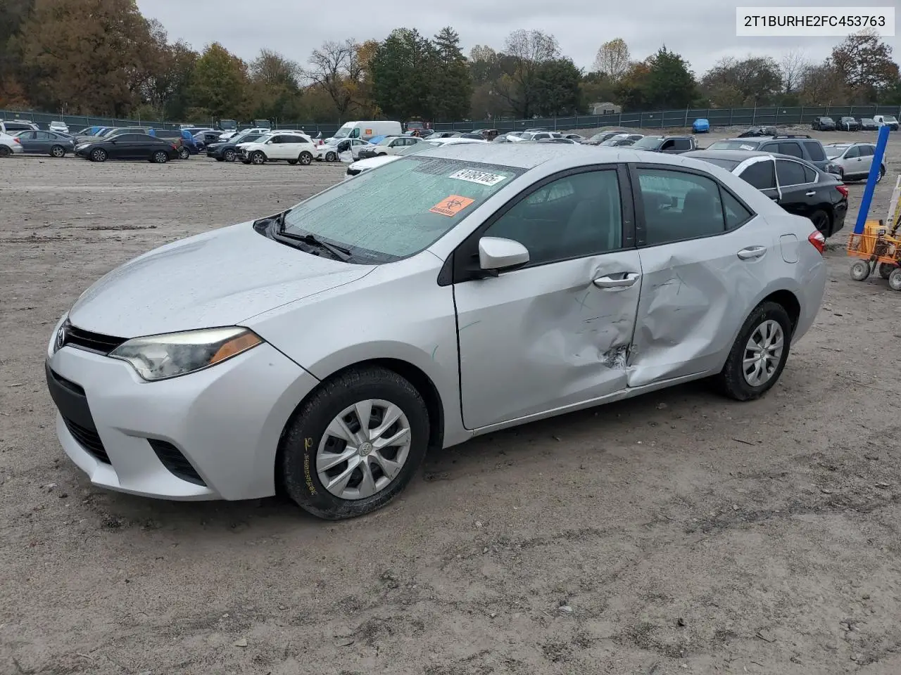 2T1BURHE2FC453763 2015 Toyota Corolla L