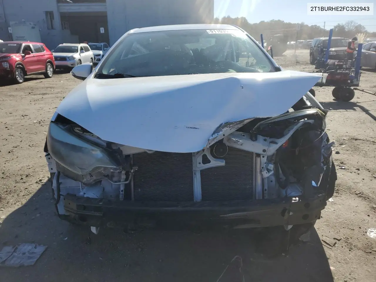2T1BURHE2FC332943 2015 Toyota Corolla L
