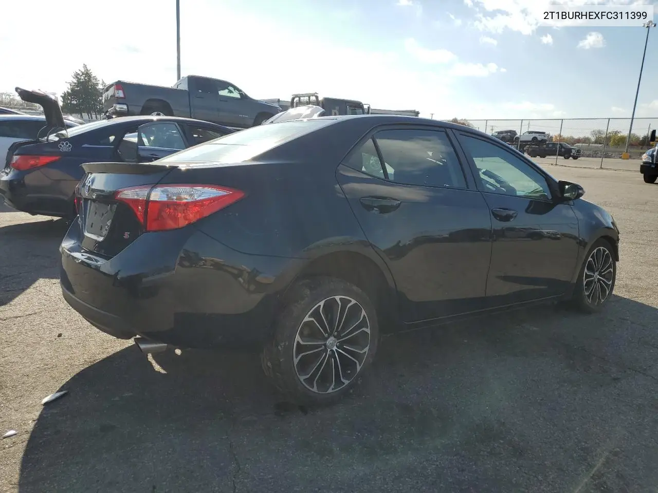 2T1BURHEXFC311399 2015 Toyota Corolla L
