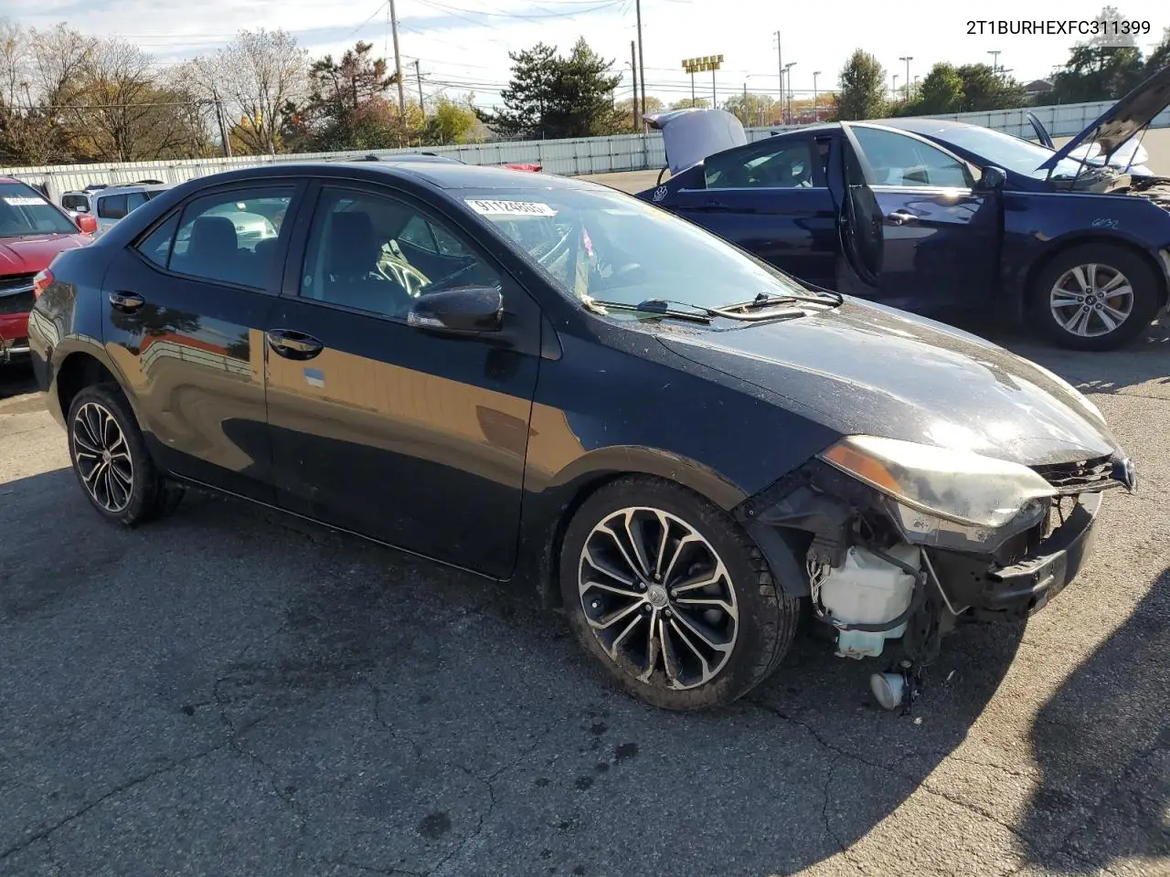 2T1BURHEXFC311399 2015 Toyota Corolla L