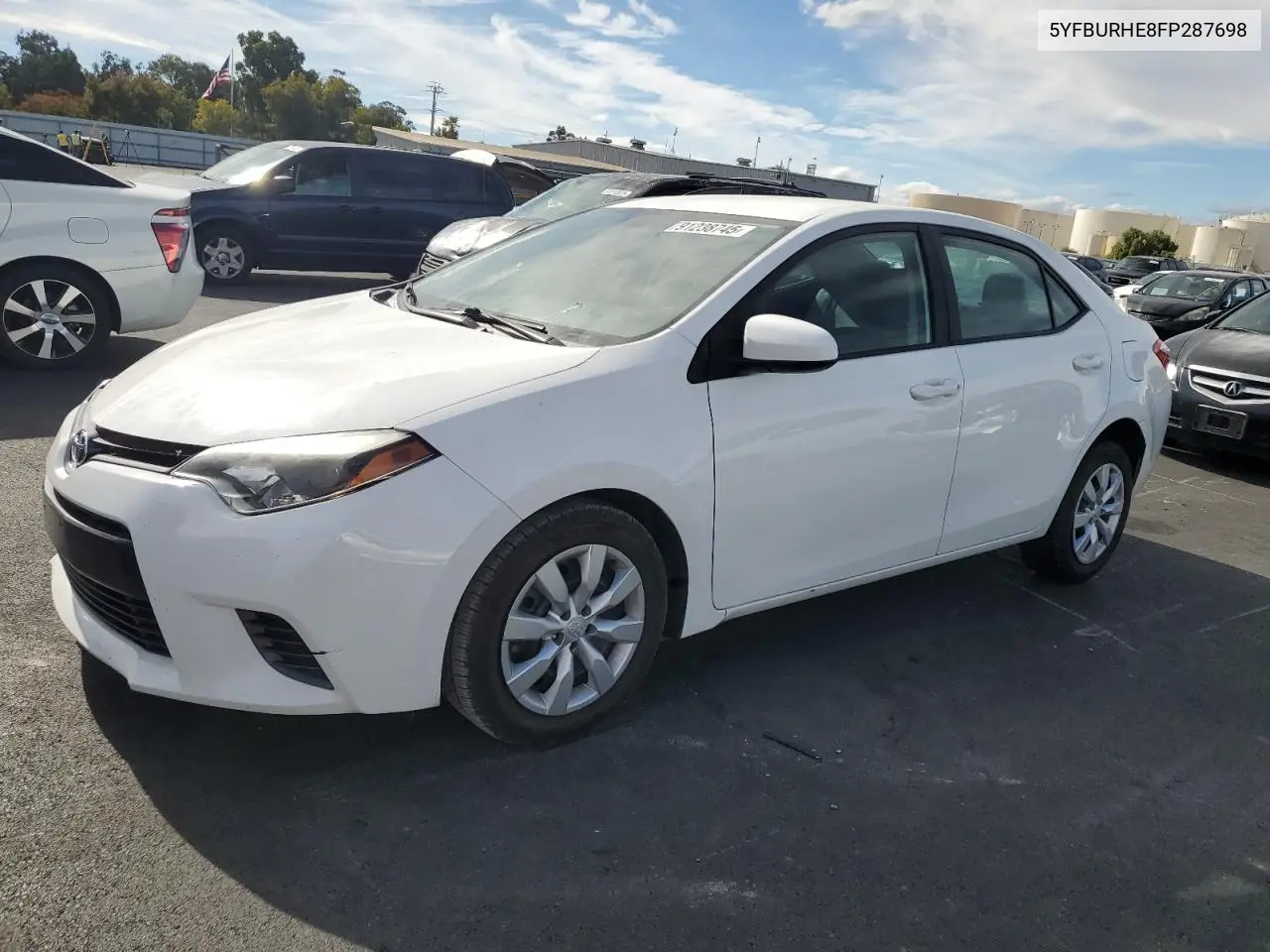5YFBURHE8FP287698 2015 Toyota Corolla L