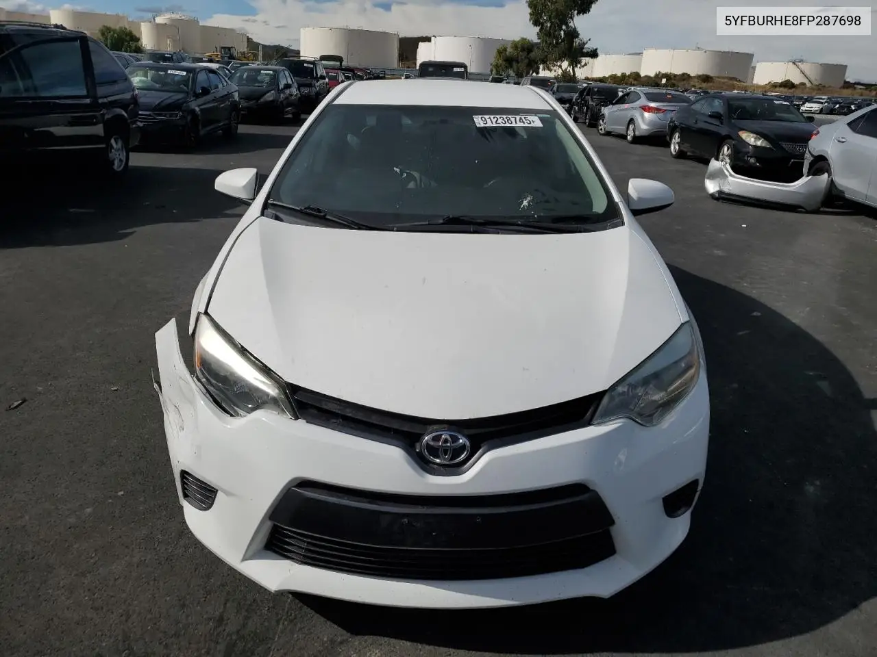 5YFBURHE8FP287698 2015 Toyota Corolla L