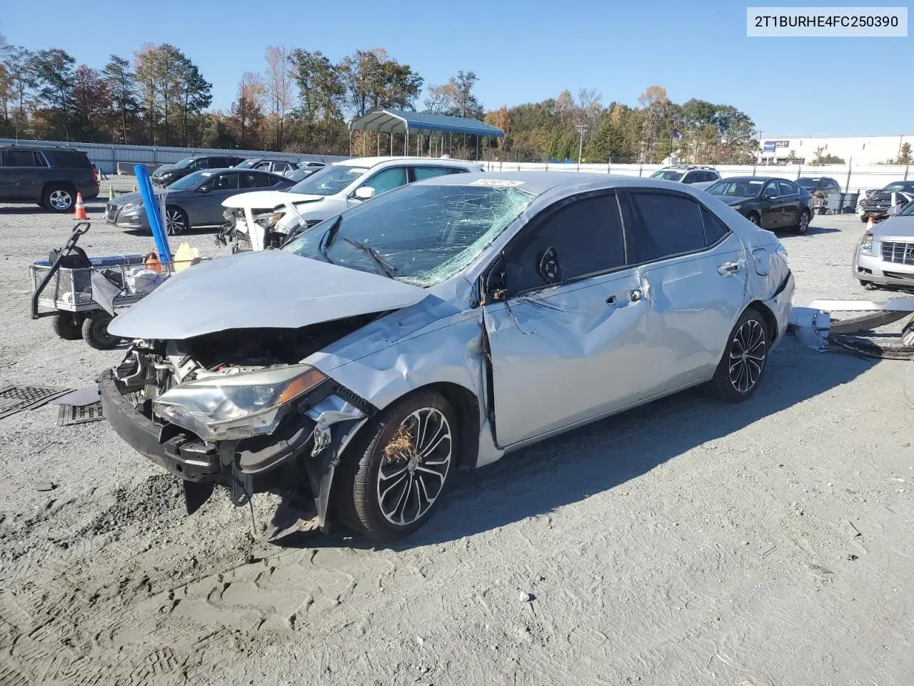 2T1BURHE4FC250390 2015 Toyota Corolla L