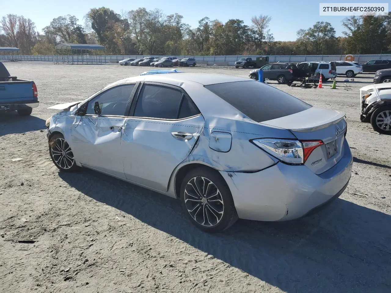 2T1BURHE4FC250390 2015 Toyota Corolla L