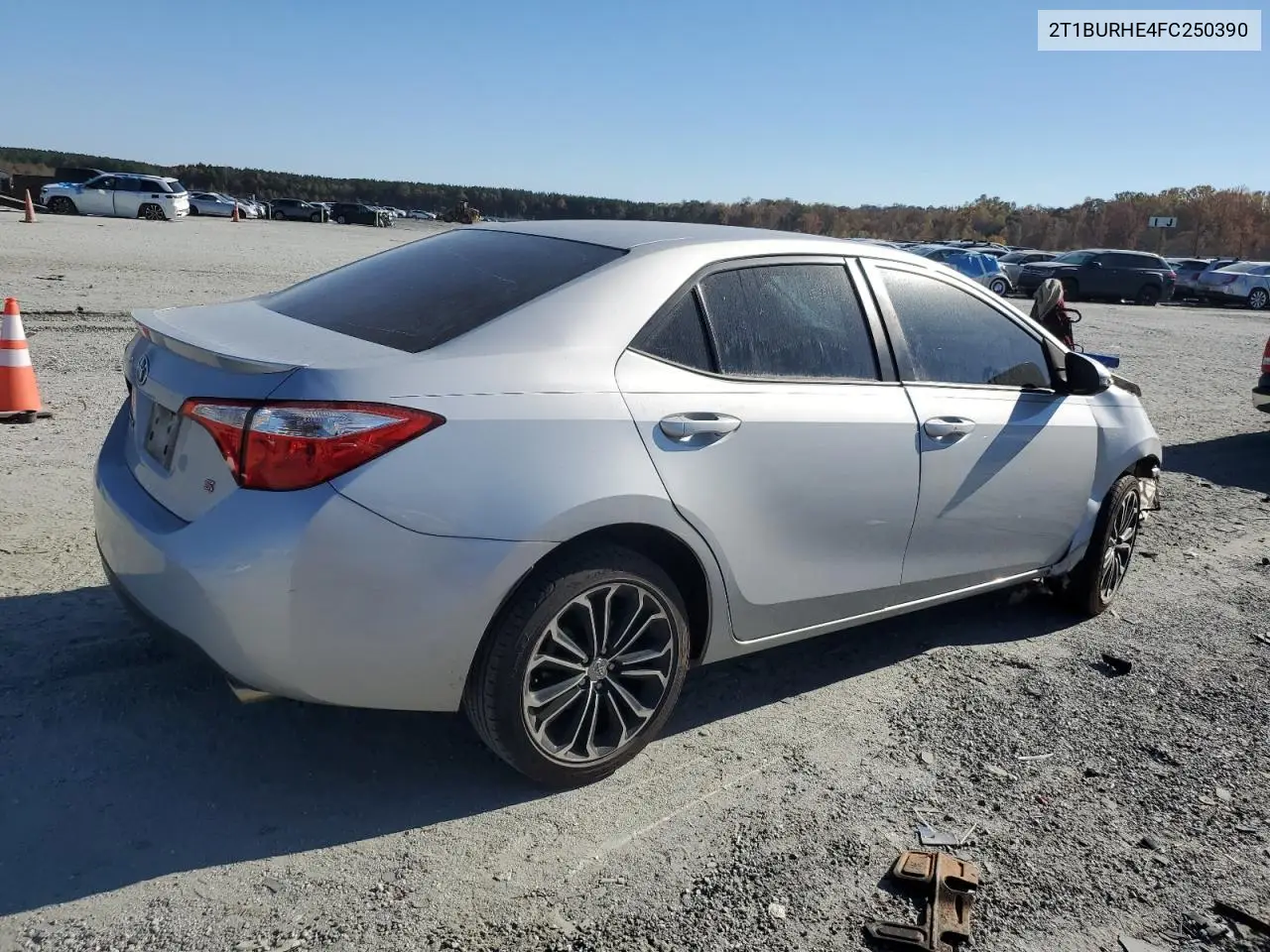 2T1BURHE4FC250390 2015 Toyota Corolla L