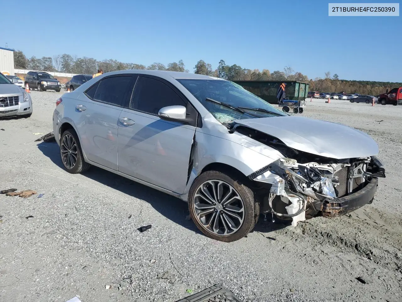 2T1BURHE4FC250390 2015 Toyota Corolla L