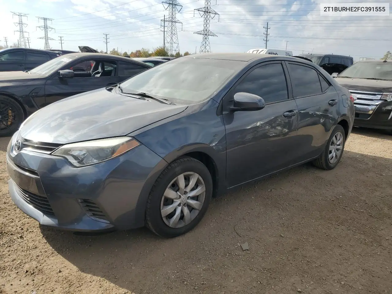 2T1BURHE2FC391555 2015 Toyota Corolla L