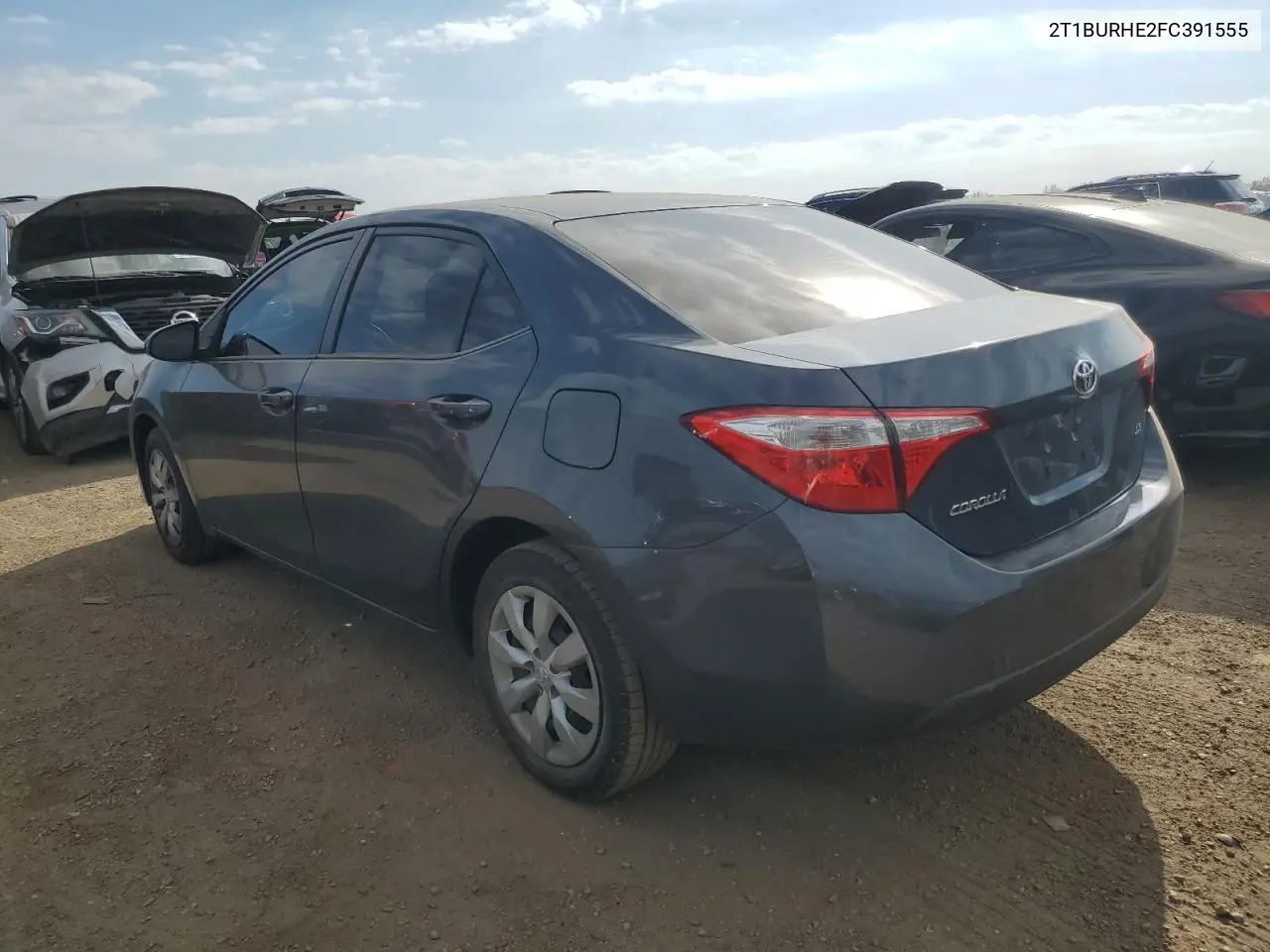 2T1BURHE2FC391555 2015 Toyota Corolla L