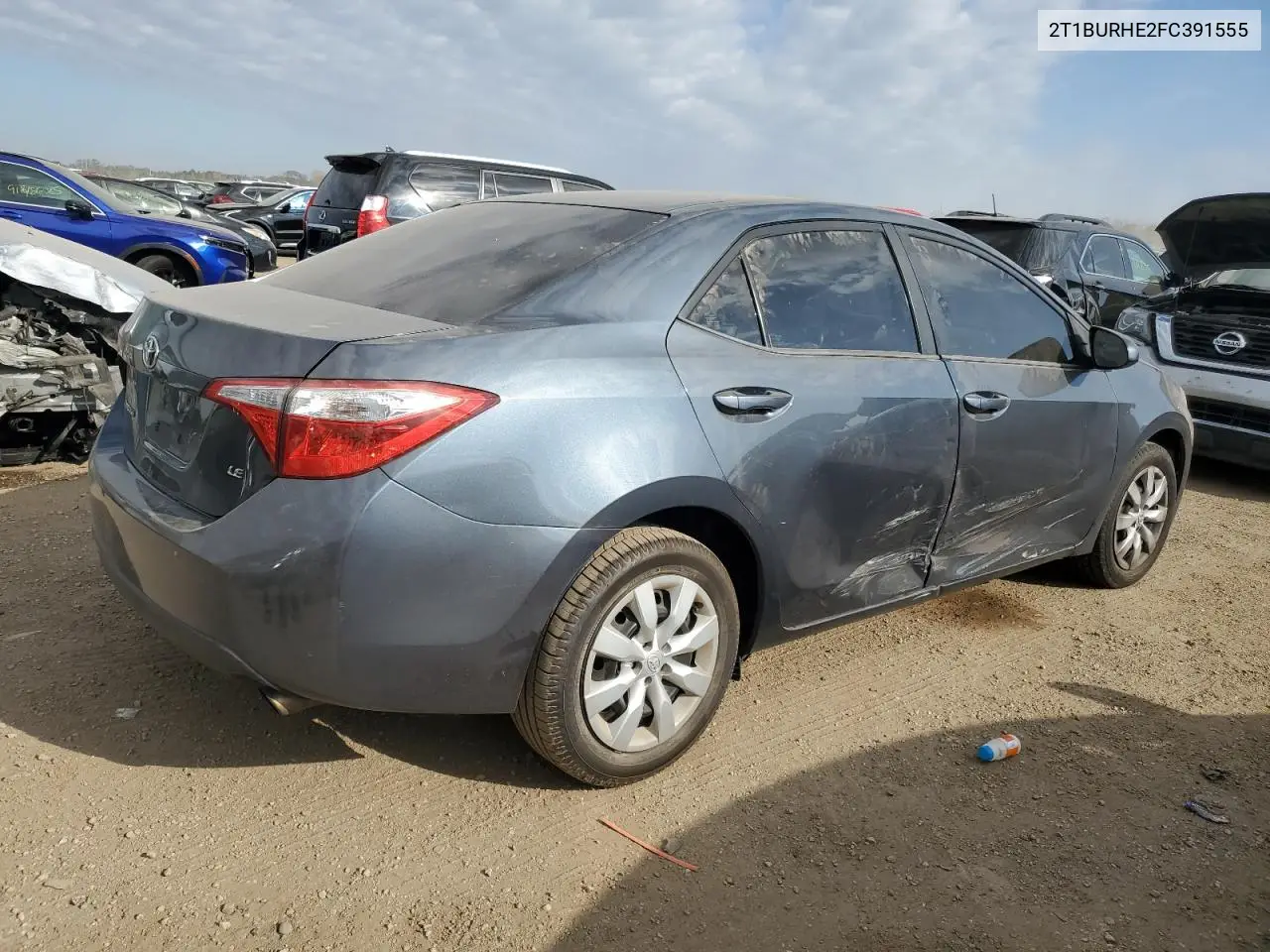 2T1BURHE2FC391555 2015 Toyota Corolla L
