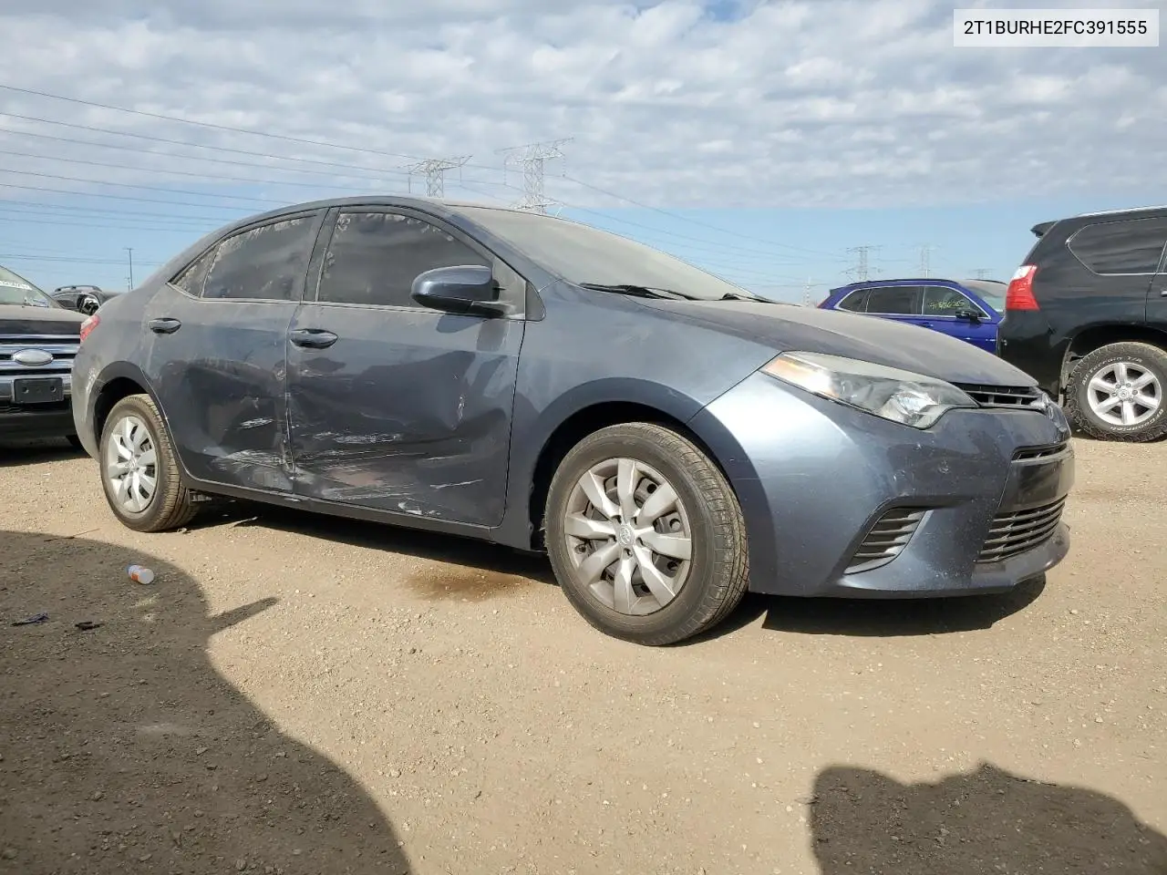 2T1BURHE2FC391555 2015 Toyota Corolla L