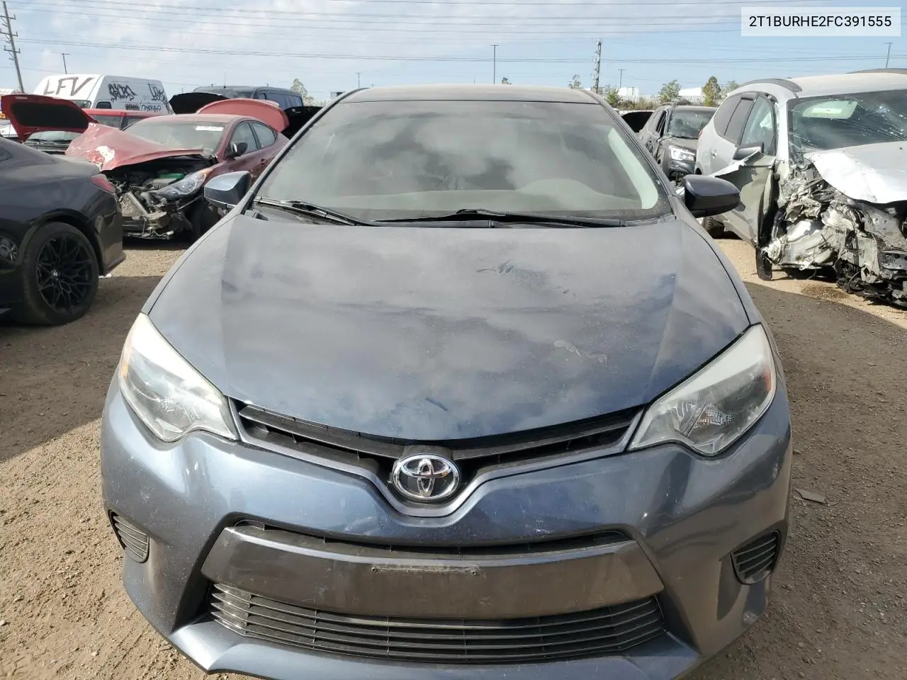 2T1BURHE2FC391555 2015 Toyota Corolla L