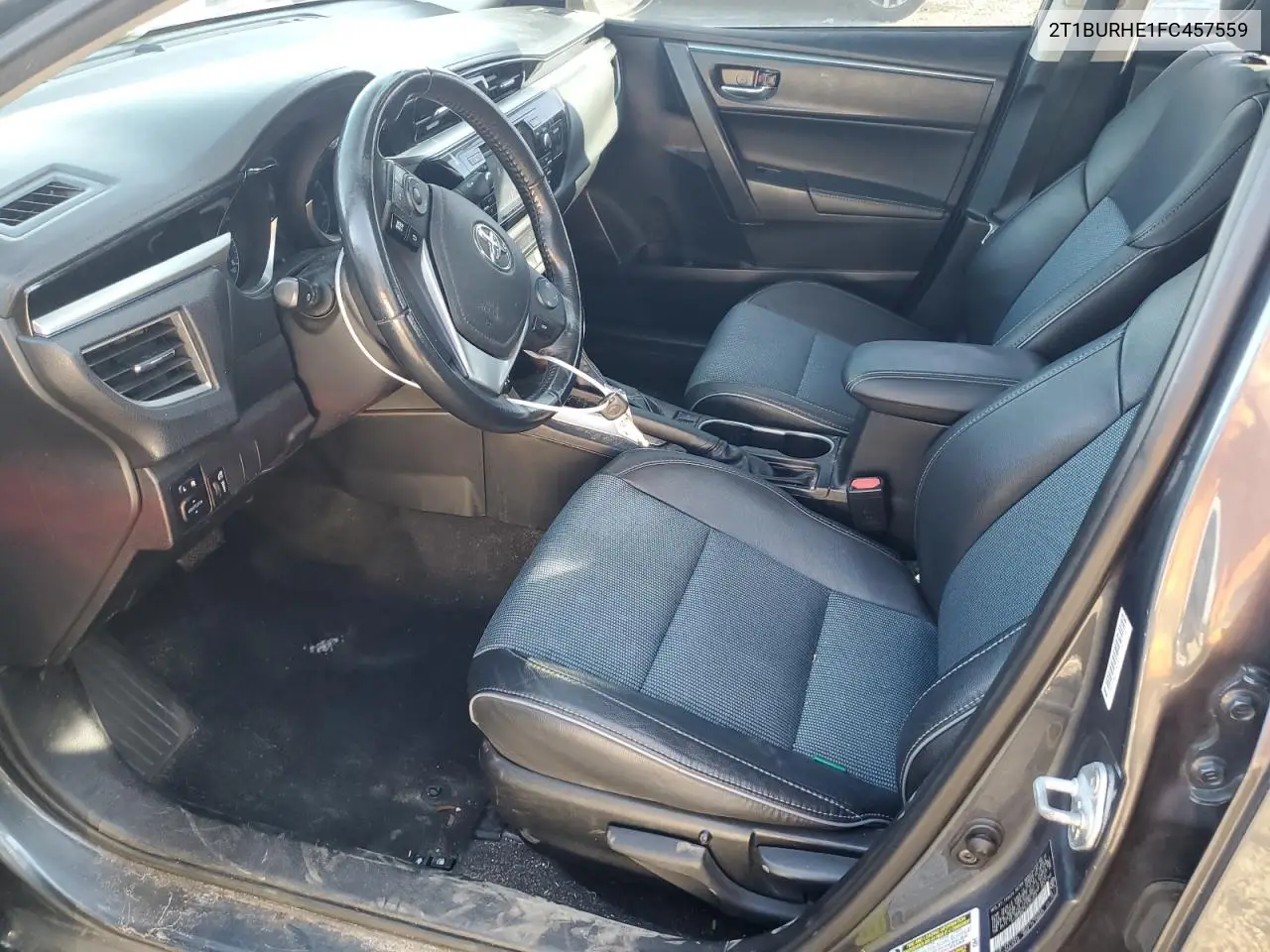 2T1BURHE1FC457559 2015 Toyota Corolla L